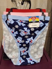 Care Bears Women's Bikini Panties 3 Pair Christmas XL 16/18 Brand New w Tag