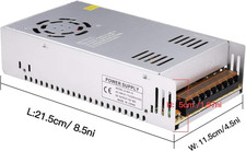 30A 360W 12V DC Power Supply, Universal Regulated Switching AC 110V/220V to DC C