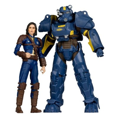 McFarlane Toys Fallout 4 Statue 2er Pack T-60 Vault Tec & Sole Survivor 18 cm