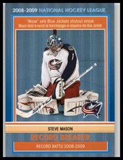 2009-10 O-Pee-Chee #RB3 Steve Mason Record-Breakers