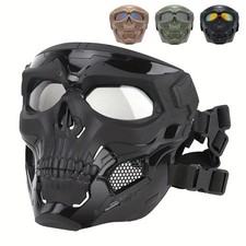 Tactical Airsoft Face Mask CS Protection AF Helmet Mask Skull Breathable Mask