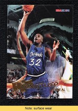 1996-97 NBA Hoops Hipnotized Shaquille O'Neal #H13 HOF READ 14jr