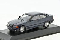 BMW 3 Series Coupe E36 Blue 1992 1/43 Minichamps 430023320
