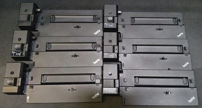 Lot Of 6 Lenovo ThinkPad Ultra Docking Station w/o Key PN:SD20Z56366, SD20R56774