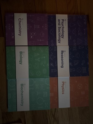 Blueprint MCAT Review Book Set 2023 Study Guide Preparation