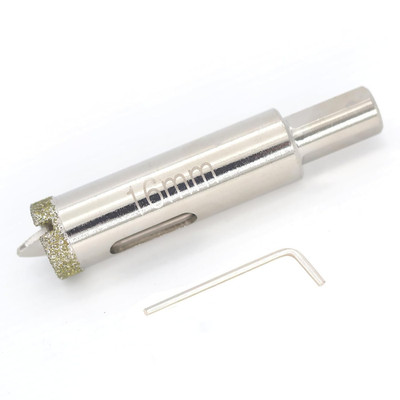 5/8'' Diamond Hole Saw with Pilot Bit,  5/8 Inch Tile Drill Bits for Granite, Cer