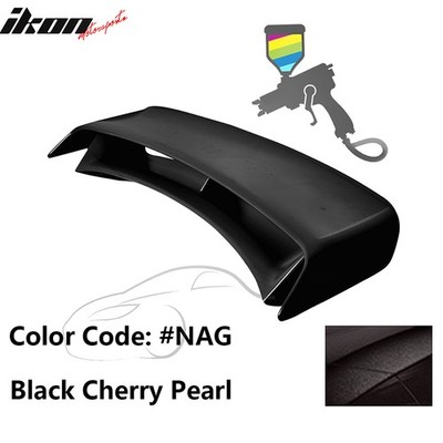 Fits 09-21 Nissan 370Z Coupe N Style Trunk Spoiler Lip Painted #NAG Black Cherry