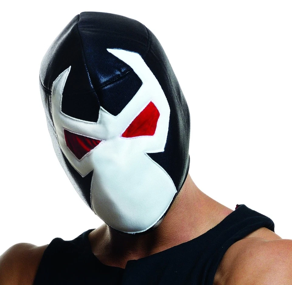 贝恩头顶面具DC漫画恶棍成人男式万圣节角色扮演头饰 — 第 2/2 张图片