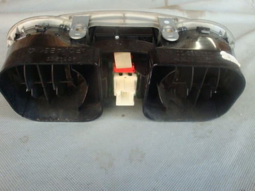 MERCEDES SL R230 03-06 SL500 SL55 CENTER AIR VENT HAZARD SWITCH GRAY - Picture 5 of 7