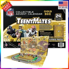 TeenyMates NFL Exclusive Advent Calendar Officially Licensed Collectible 24 Fig