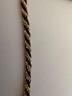 Vintage Trifari signed Classic Statment Black & Gold Braid intwined in Necklace! — photo 2