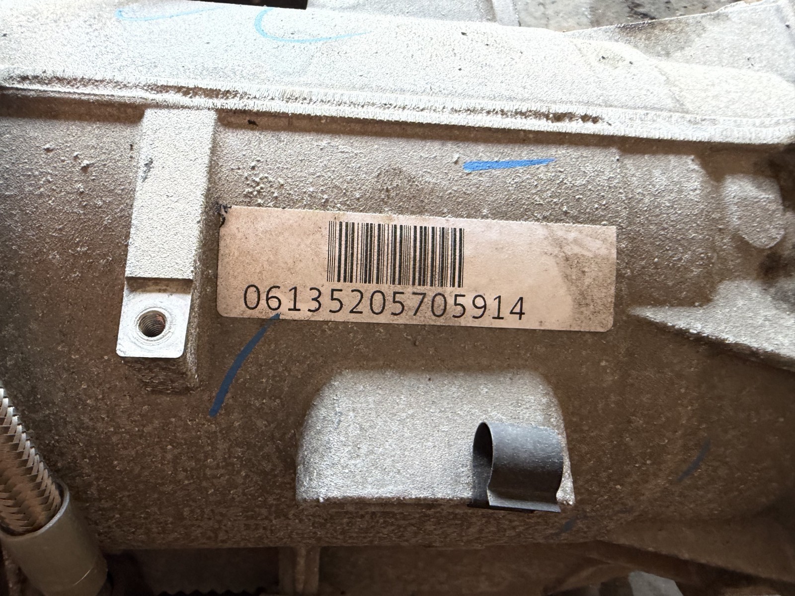MASERATI GHIBLI OEM 17-21 3.0 V6 ZF 8HP70 RWD AUTOMATIC TRANSMISSION ASSEMBLY