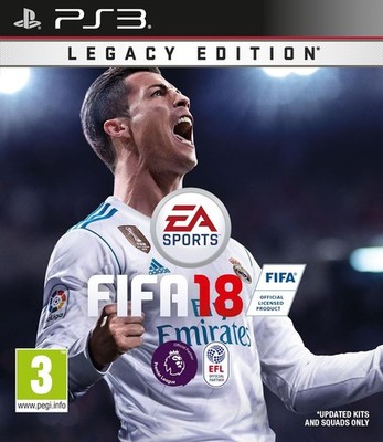 FIFA 18 Legacy Edition für Sony PlayStation 3 (PS3) - [NEU]