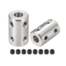 2 x Shaft Coupling 6mm to 6mm L22xD14 Robot M...