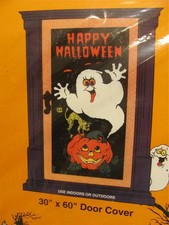 Halloween DOOR COVER Haunted House Party Prop Brand 30" X 60"