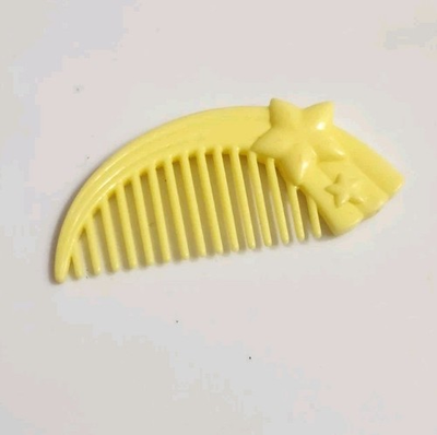 #ad #ad HASBRO MY LITTLE PONY ACCESSORIES YELLOW SHOOTING MOON COMB G1 VINTAGE $4.94
