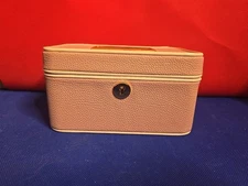 NWT! Things Remembered Pink Vegan Leather Jewelry Box With Lock A2021