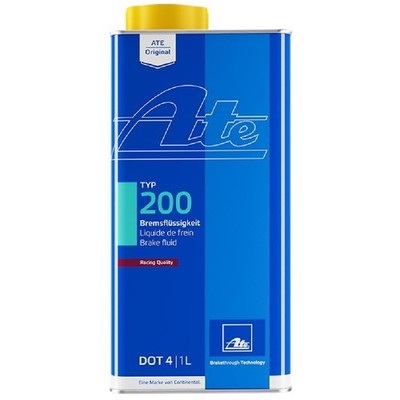 ATE Original Bremsflüssigkeit DOT4 Typ 200 1 Liter Racing Quality Brake Fluid