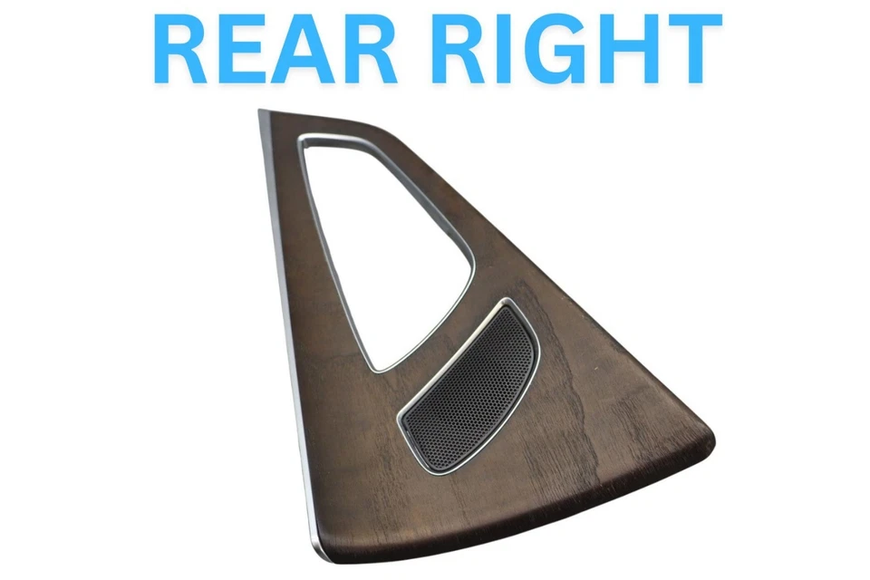 Panel de puerta lateral derecho trasero derecho Audi A7 Quattro 12-18 cubierta moldura OEM Foto 3 de 4