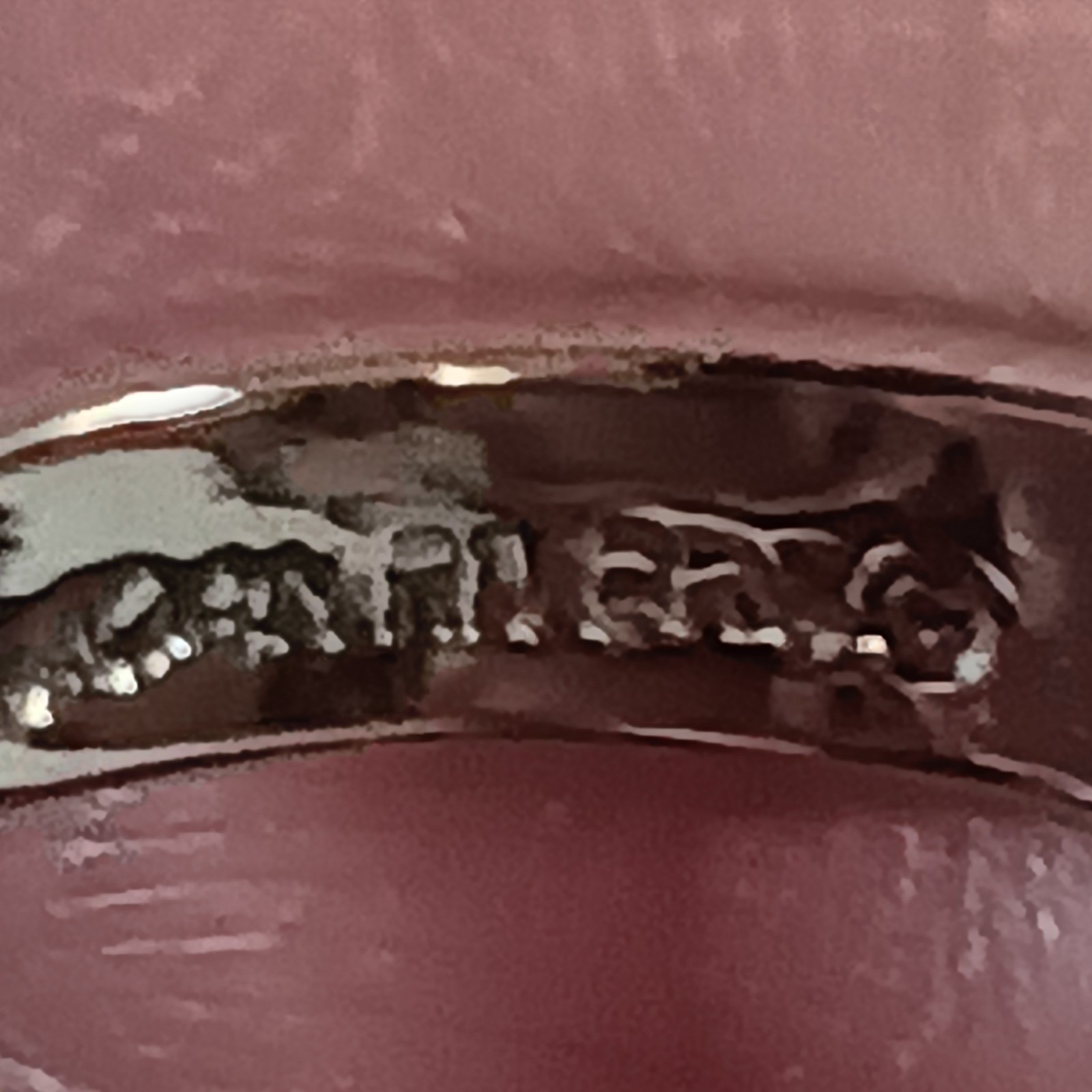 Joan Rivers Silver Tone Band Stackable Ring With … - image 4