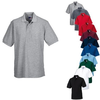 Russell Strapazierfähiges Herren Polo Shirt 65/35  Größe  XS - 6XL