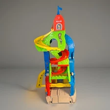 FISHER PRICE LITTLE PEOPLE SIT N STAND SKYWAY 2-IN-1 RACETRACK CHILD Playset