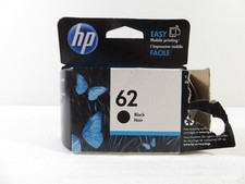 Sealed Genuine HP 62 Black Ink Cartridge C2P04AN OEM  Expired 08/2016