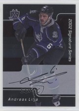 2001-02 ITG Be A Player Signature Series Auto Andreas Lilja #213 Auto im4
