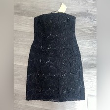 Ann Taylor Lace Strapless Dress US 2 NEW NWT
