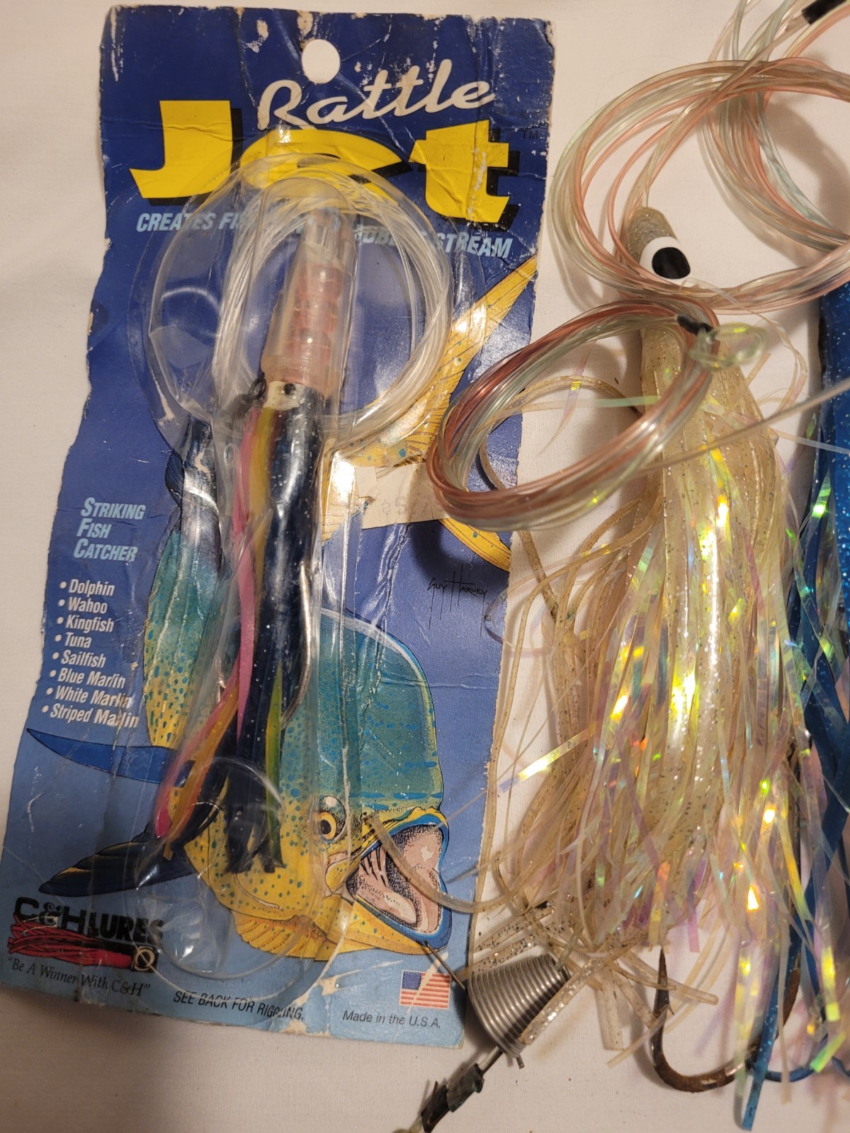 (7) Saltwater Lures 5-7 Inches Fishing Tackle - Image 5