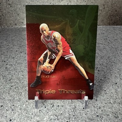 1996-97 Skybox Premium - Triple Threats Dennis Rodman #TT10