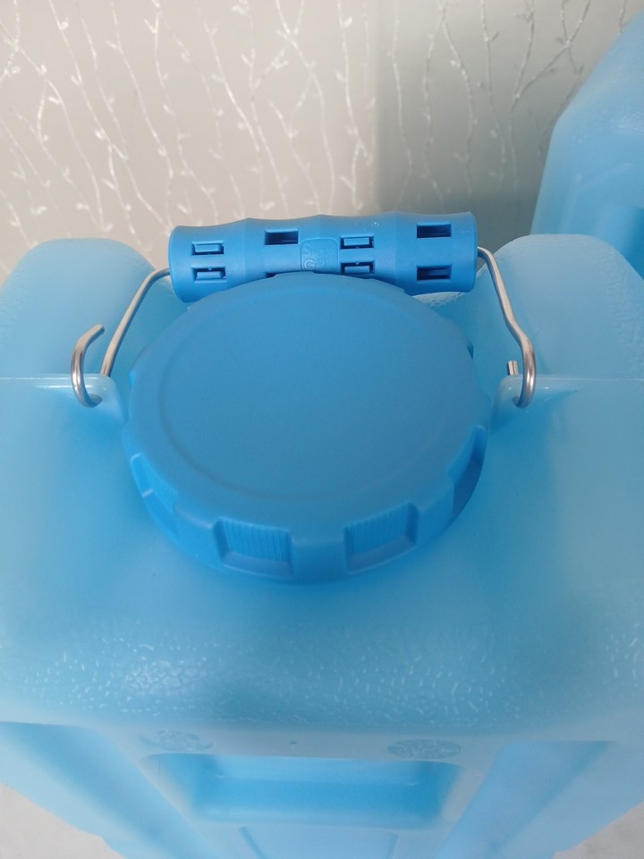 WaterBrick 3.5 Gal 2 Stackable Water Containers Food Storage Camping ...