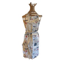 Now Designs, Classic Chef Apron, Fish and Ships, One Size Fits Most