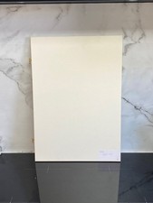 Ivory Budget Matt Replacement Kitchen Slab Doors: Made-To-Measure: UK!