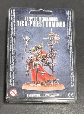 Warhammer 40k  Adeptus Mechanicus - Tech-Priest Dominus -  NIB Sealed blister