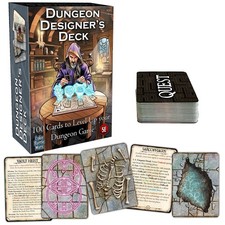 Dungeon Designer  s Deck   100 Fantasy RPG Map Cards to Deal Your Own Dungeon  I