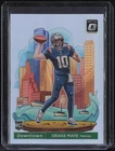 2024 Panini Donruss Optic Downtown #13 Drake Maye RC Rookie Ding In Back