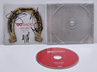 Go Radio - Lucky Street Deluxe Edition CD Signed Autographed