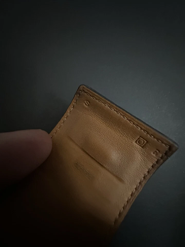 Pulsera Hermes Swift Collier de Chien CDC Cuero Negro Plata Tachonado Foto 4 de 4