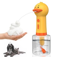 Rechargeable Electric Foam Shampoo Dispenser for Dogs and Cats
