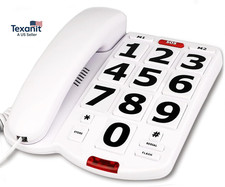 Landline Phone for Seniors, Big Button Phones for Visually Impaired Seniors, wit