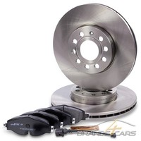 Atec Bremsscheiben BelÜFtet Ø288 + BremsbelÄGe Vorne FÜR Audi A3 Q2 VW Golf 7