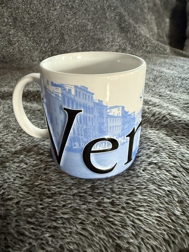 Starbucks Venezia Italian Edition Mug Collector Series Barista 18 oz 2002 Cup C1