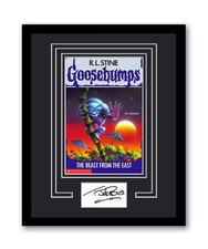 Goosebumps Tim Jacobus Autographed 11x14 Framed Photo Beast From The East ACOA