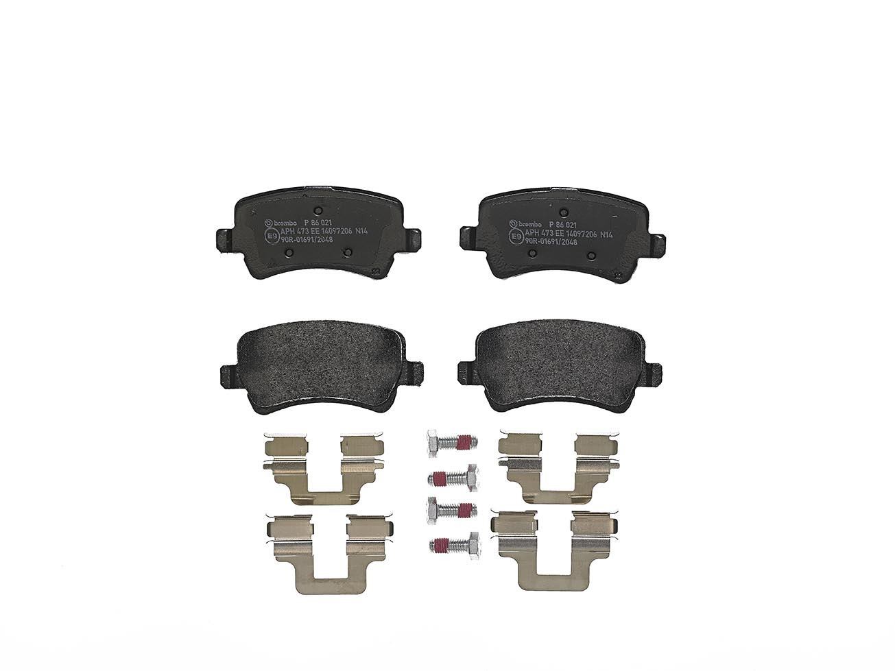 Brake pads P 86 021 BREMBO for VOLVO LAND ROVER - Image 31