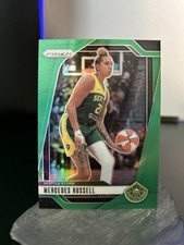 2024 Panini Prizm WNBA - Mercedes Russell #109 Green Prizm