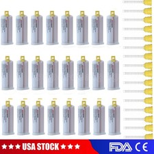 REGULAR SET Light Body Dental Impression Material VPS 50ml 5 Tips dk