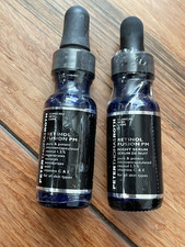 2x PETER THOMAS ROTH Retinol Fusion PM Night Serum 0.4 Fl Oz 12ml SEALED