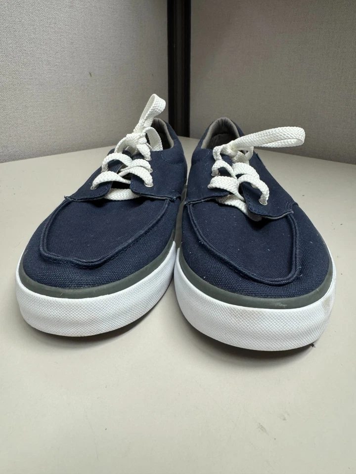 REEF Men's Navy Blue Canvas Sneakers Size 9 Brand New - Image 2 of 4