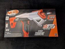 Nerf Pro Torrent Half-Length Dart Blaster Toy Gun Pump Action 150 FPS X15 Half